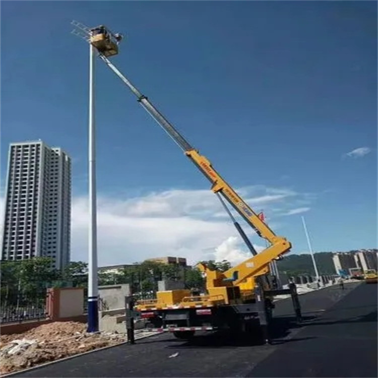 蚌埠维修路灯的曲臂升降车出租