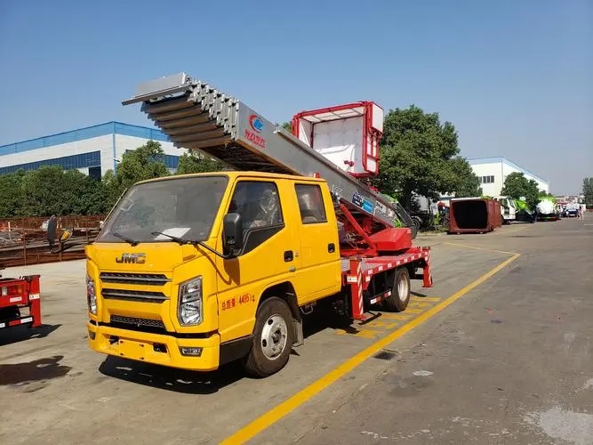 蚌埠附近云梯车出租 砂石搬运